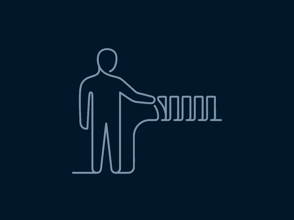 Line-art illustration for The Smartest Way to Manage Toastmasters Role Sign-Ups in 2026